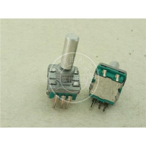 Original new 100% EC11B15243AP EC11 encoder with switch step 30 points handle length 18mmx5mm