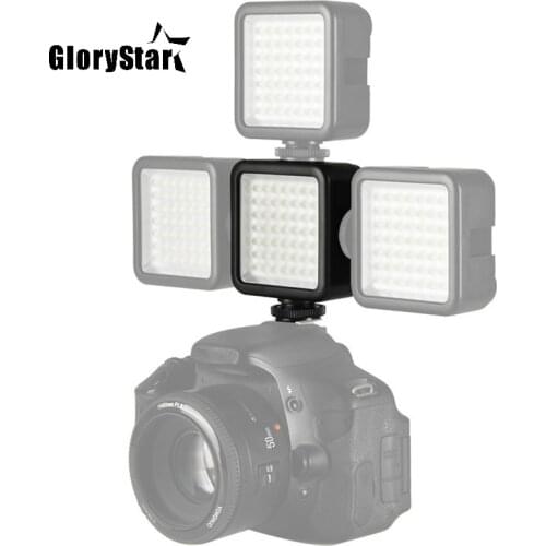 Photo Flash GW49 Mini Pro Led-49 Video Light 49 Led Flash Light For Dslr Camera Camcorder Dvr Dv Camera Light Black for gopro
