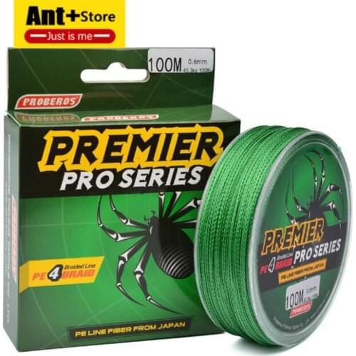 4 Strands 100M Super Strong Braided Wire Fishing Line 6-100LB 0.4-10.0 PE Fishing for Fish Rope Cord Material Multifilament Carp