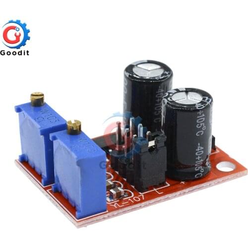 2pcs NE555 Pulse Frequency Duty Cycle Adjustable Module Square Wave Signal Generator Stepping Motor Driver LED Indicator Module