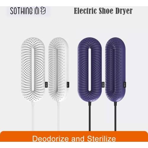 2020 New Version Sothing Portable Household Electric Sterilization Shoe Dryer Constant Temperature Drying Deodorization