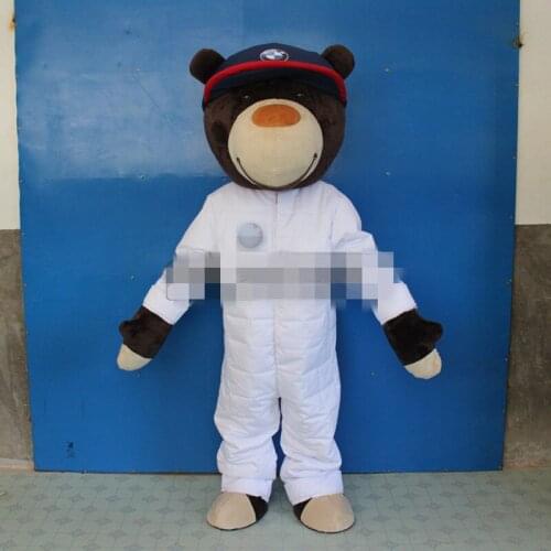 New Bear Mascot Costume Suits Cosplay Party Game Fancy Dress Outfits Advertising Promotion Carnival Halloween Xmas Adults Parade