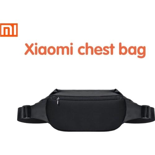 Original Xiaomi Mijia Multifunctional Sports Leisure Chest Backpack bag Waterproof Fashion For Game Pad Bag Travel For Men Women
