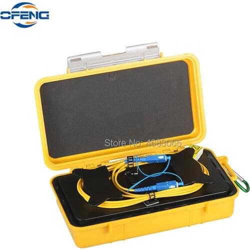 OTDR fiber tester Eliminator SC/UPC test extension cable fiber jumper box single mode 500M 1KM 2KM extension cord