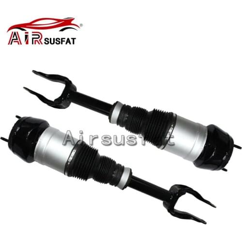 1Pair Front Airmatic Ride Damper Strut Air Suspension Shock For Mercedes GL ML Class X166 W166 without ADS 1663202613 1663202513