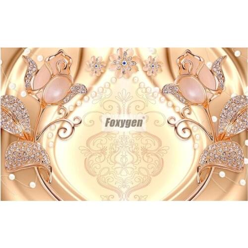 Customzied NON-WOVEN Wallpaper mural with kinds of nice 3D flowers animals Forest abstract landscapes cities and trees designs