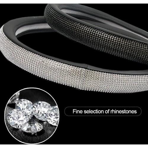 Durable Car Steering Wheel Covers Decor Auto Decoration Autumn and Winter 15 Inch Plush Accessories Fashion Universal Dish Sets