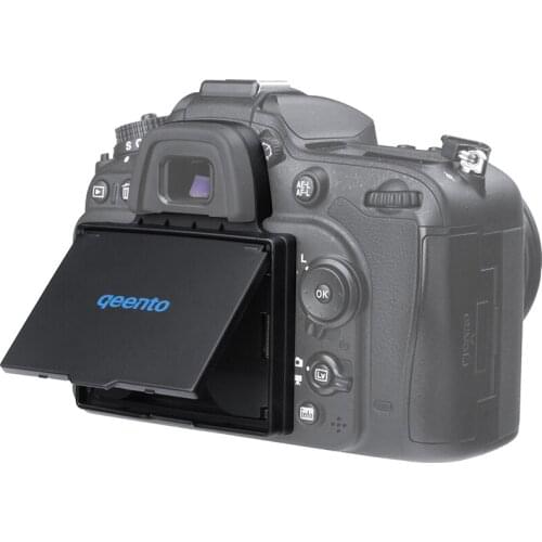 Qeento LCD Screen Protector Pop-up sun Shade lcd Hood Shield Cover for Mirrorless Digital CAMERA FOR nikon D7100 D7200