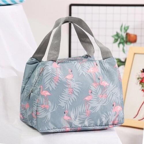 Fresh Insulation Lunch Bag For Women Student Kid Thermal Insulated Oxford Picnic Food Cooler Box Tote Storage Ice Bags