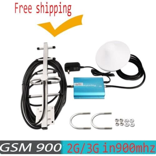 2G Full Set GSM 900 mhz Mobile Signal Booster GSM 900 better call Cell Phone Cellular Repeater Amplifier+ Antenna