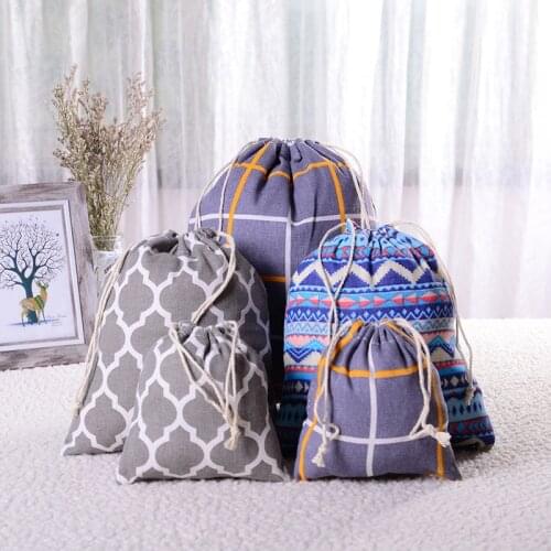 2pc Travel Storage Bag Drawstring Underwear Toy Luggage Dustproof Organizer Jewelry Gift Sack Mobile Phone Debris Carrying Pouch