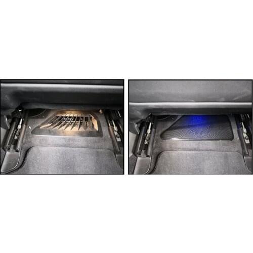 2pcs ABS Black Car Seat Outlet Air Outlet Vent Protect Cover Trim For BMW 5 Series F10 2014-2018 Accessories