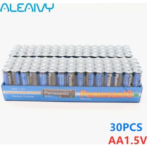 New 30PCS Disposable alkaline dry battery AA 1.5V Battery, Suitable For Camera, Calculator, Alarm Clock, Mouse, Remote Control