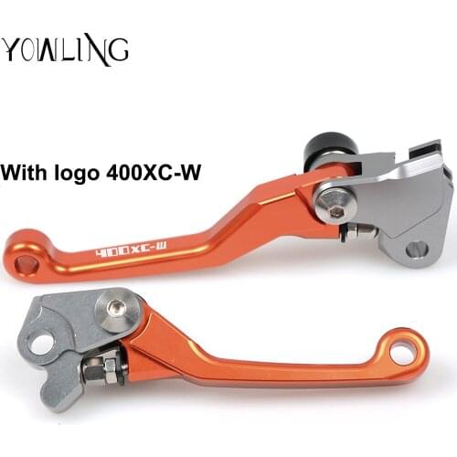 400XC-W Motocross Dirt bike Pit bike CNC Pivot Foldable Clutch Brake Lever For 400XC-W 400 XC-W 2009 2010