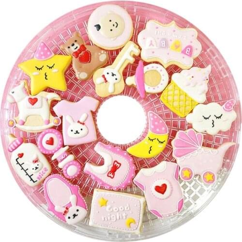 9pcs Ice Cream Cupcake Sweets Cookie Cutter Set Stainless Steel Cutters Mold DIY Pastry Biscuit Baking Mould