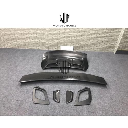 911 991 High quality CF / FRP Rear spoiler Wings Car body kits For Porsche 911 991 GT3 Style Car styling