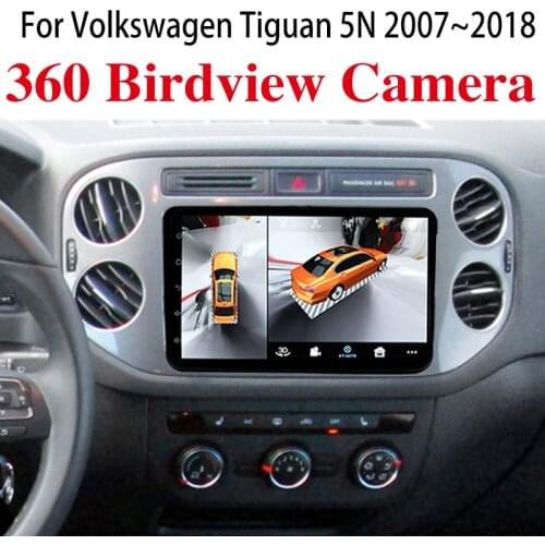 For Volkswagen VW Tiguan 5N 2007~2018 Car Multimedia Accessories GPS Audio Radio Navigation NAVI Player CarPlay 360 BirdView
