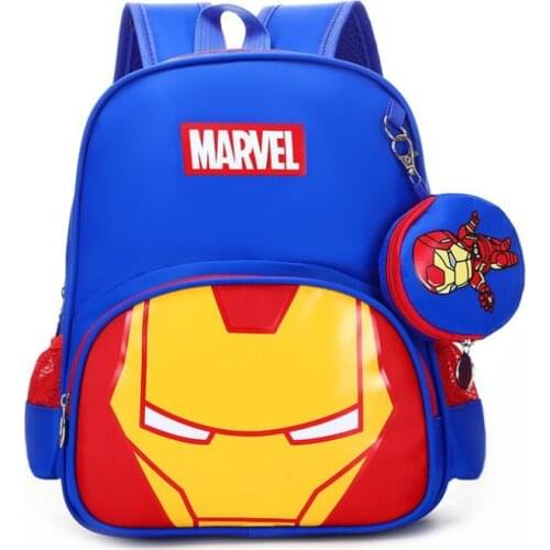Children spiderman Backpacks Super heroes New School Bag Baby Boys Backpack Kids Children Cartoon School Bags