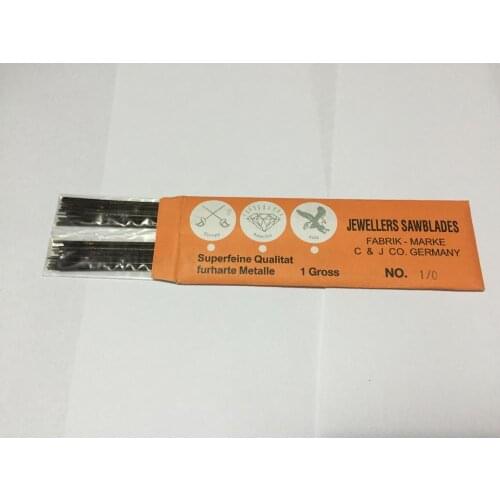 Diy Free Shipping Jewelry Saw Blades Jeweler Tools Cutting blade for Size 1/0 144pcs/bag