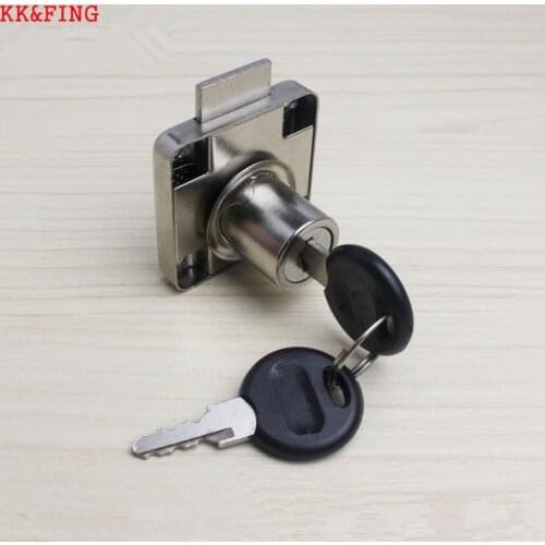 KK&FING Iron Cam Drawer Locks Door Cabinet Drawer Lock for Office Desk Letter Box With 2 Keys For Furniture Hardware 138 Series