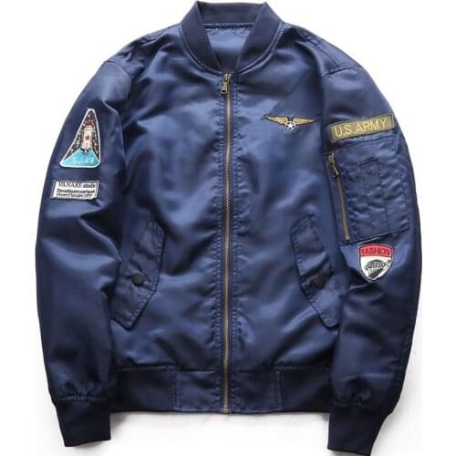 Military Mens Bomber Jacket Coat Male Oversized Stand Collar Brand Air Force Polit Jacket Men Outwear Clothing M~6XL AF2781