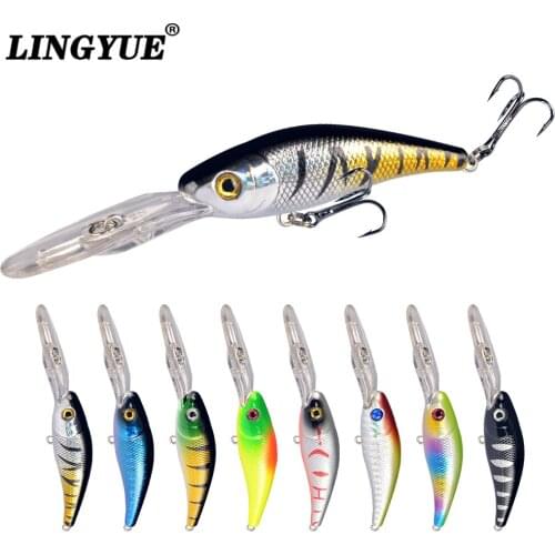 New Arrival 1pcs Fishing Lures 10cm/7.8g Minnow Lure 8 Colors Available Hard Baits Bass Crankbait Wobblers Fishing Tackle