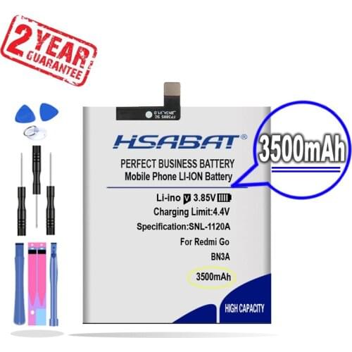New Arrival [ HSABAT ] 3500mAh BN3A Replacement Battery for Xiaomi Redmi Go