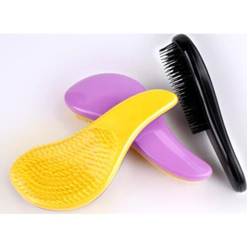 Magic Handle Comb Massage Hair Brush Tangle Detangle Shower Massage Hairbrush Salon Hair Beauty Styling Tools