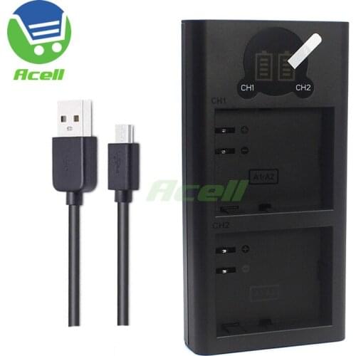 A-1 A-1B A-1C A-2 LCD Dual Battery Charger for Arlo Go / Arlo Pro / Arlo Pro 2 Wire-Free HD Security Camera Replace VMA4400C