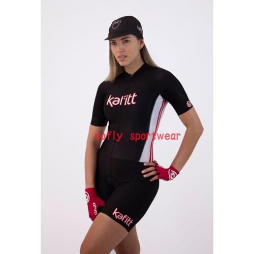2020 kafitt Triathlon Women‘s clothes Cycling Jersey Skinsuit Jumpsuit Maillot Clothing Cycling skinsuit Set summer bicycle suit
