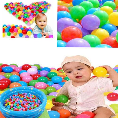 Brand New 20/50/100PCS Kids 5.5cm Pit Balls Baby Toys Ocean Balls For Play Pool Fun Colorful Soft Plastic Ocean Ball