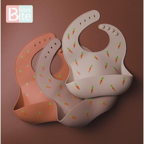 5Pc Silicone Bibs Baby Feeding Tableware Saliva Towel Waterproof Silicone Kid Bandana Bibs Burp Cloth Drooling Scarf Nurse Gifts