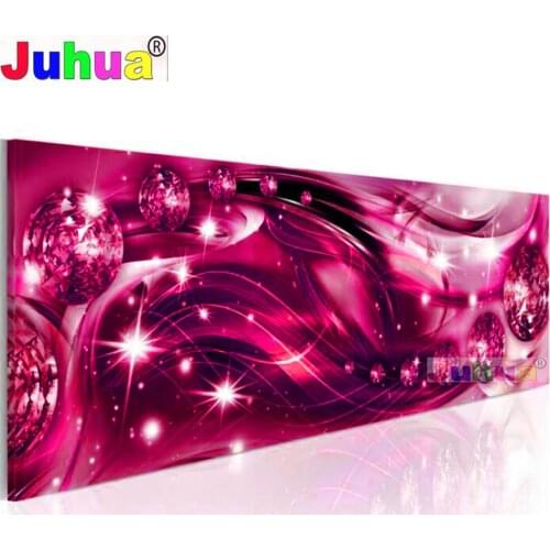 Large Full square/Round"Red Abstract crystal" 5D Diy Diamond Painting Landscape Embroidery Picture Of Rhinestones DIY Mosaic