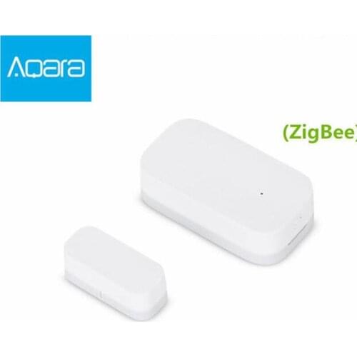 Aqara Door Window Sensor Zigbee Wireless Connection Smart Mini door sensor Work Android IOS App control free ship