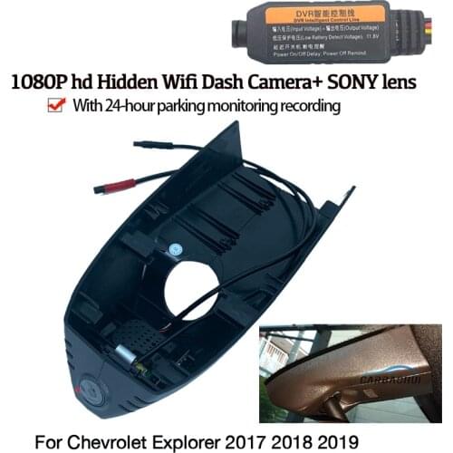 Car Dash Cam Video Recorder Original DVR For Chevrolet Explorer 2010~2017 2018 2019 Car DVR Wifi Dash Cam Camera Night Vision hd