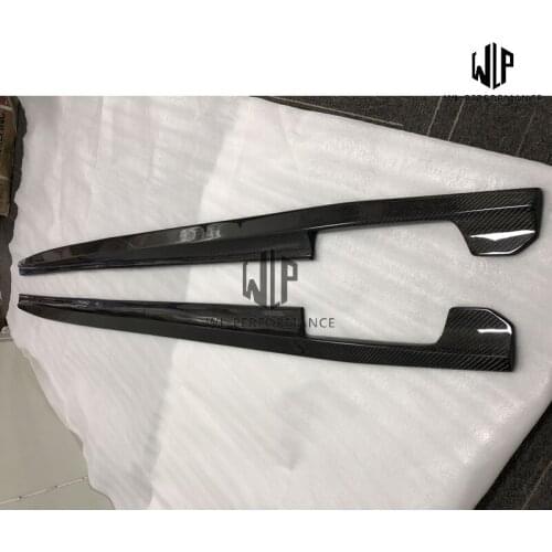 High Quality Carbon Fiber Side Skirts Car Styling Fit For New 3 Series G20 G28 ST Style Car Body Kit