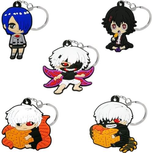 1pcs PVC Keychain Cartoon Figure Super Hero Key Chain Key Ring Key Holder Fashion Charms