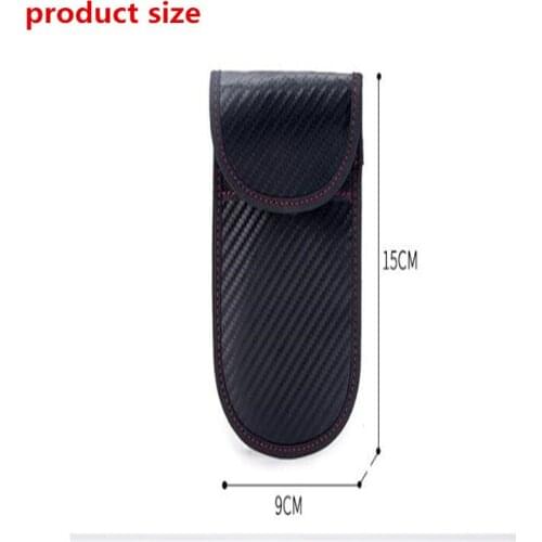 Car Key Signal Blocker Case Faraday Cage Fob Pouch Keyless RFID Blocking Bag for BMW MINI COOPER Countryman R50 R52 R53 R55 R56