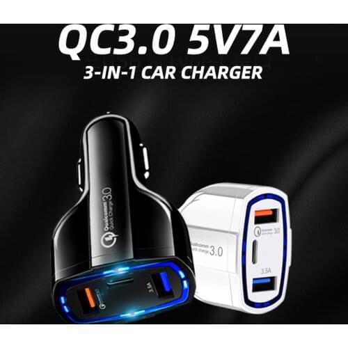 GUUGEI Cigarette Lighter Splitters For Mobile Phones