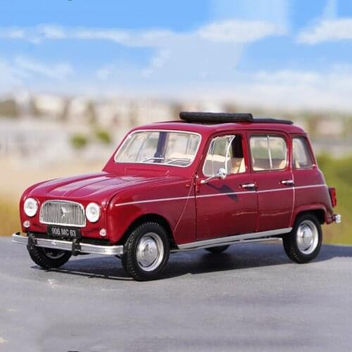 1/18 alloy casting car model 4L classic convertible version high-end collection holiday gift