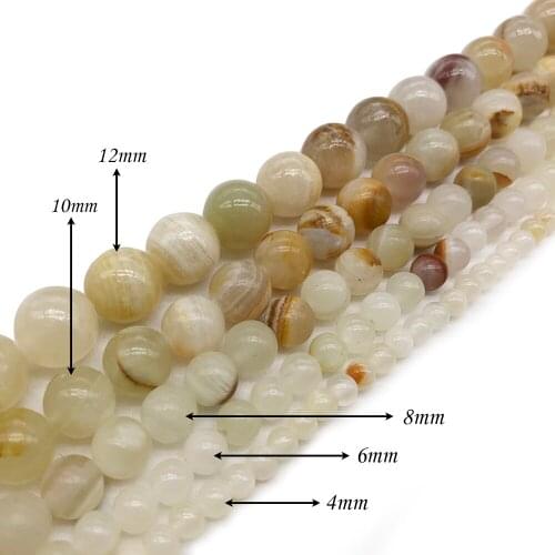 Natural Stone Light Color Carnelian Agates Round Beads Loose Charm BeadsFitMulti-purpose Jewelry Making J333