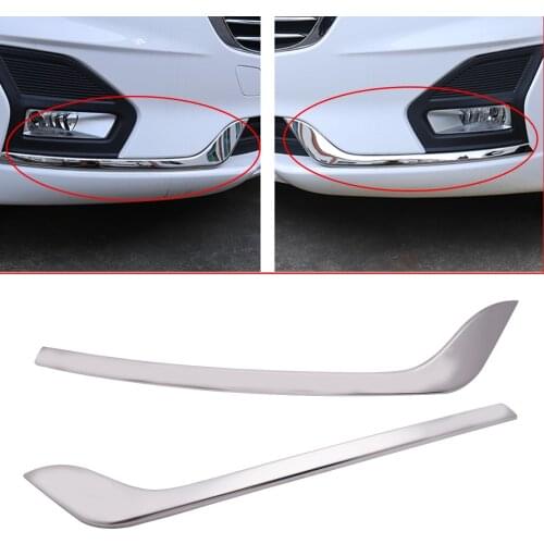 New Steel Front Bumper Lip Spoiler Cover Stripe Trim fit for Ford Fusion Mondeo 2019