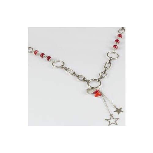 Doğaltaşlı Beaded Chain Necklace