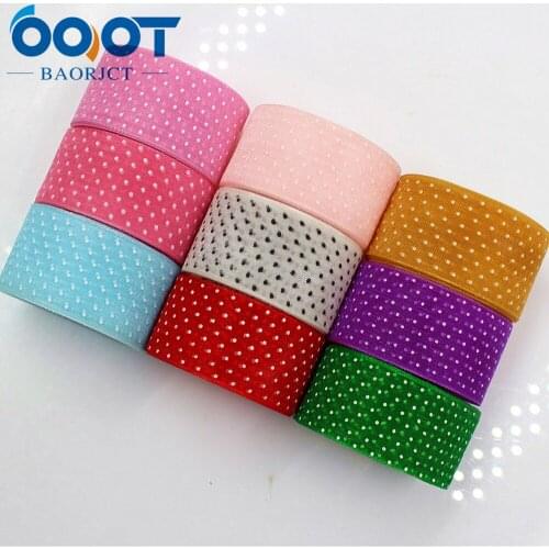 OOOT BAORJCT 176291 25mm 10 yard White point transparent sand ribbon Wedding Accessories DIY handmade material