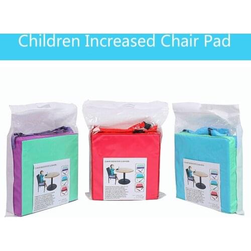 Adjustable Baby Increased Chair Pad Soft Children Dining Cushion Removable Foam Inside Chair Booster Cushion Pram Chair Pad