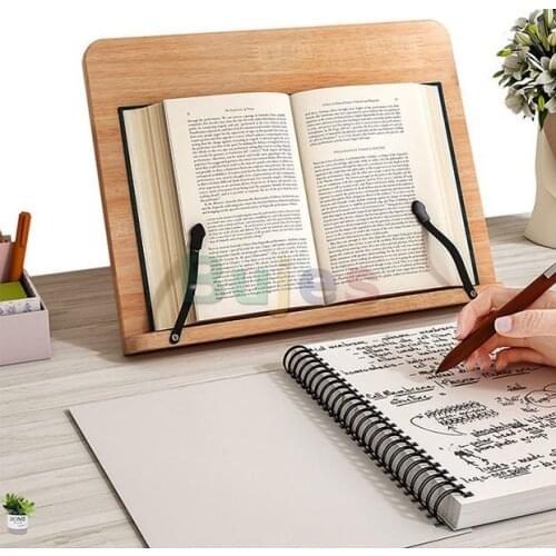 Adjustable Reading Rest Table Home Study Room Book Holder Lyofes Cookbook Stand Pages Fixed Mobile Phone Holder,CN(Origin)