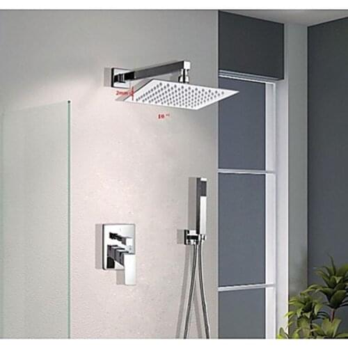 Yiyu Concealed Flower Shower Income Wall Type Public Bathhouse Shower Device Simple And Easy Bath Embed Burial Wall Single