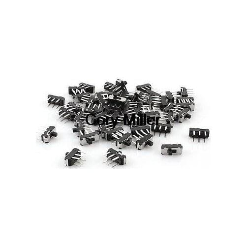 On/OffDPDT 6 Pin Vertical Mini Slide Type DIP Switch 9x4x3.5mm