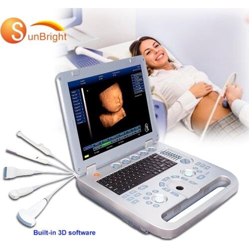High performance sonography medical veterinary 3d ultrasound Pet cow pregnancy test machine