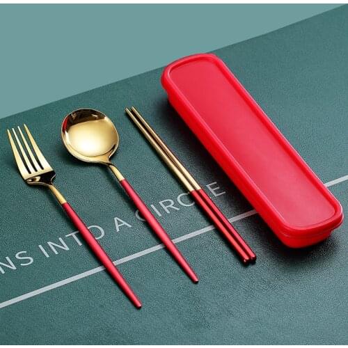 Mirror gold cutlery set stainless steel cutlery set kitchen knife spoon cutlery Western tableware set